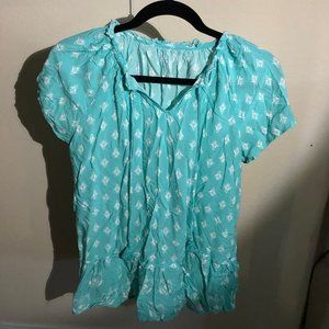 Teal Womens Blouse